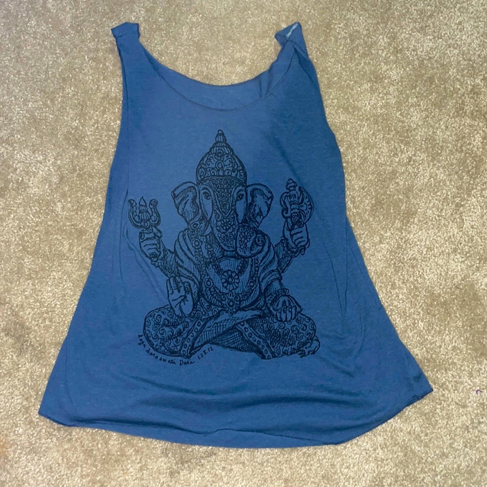 Blue Elephant Tank-Top